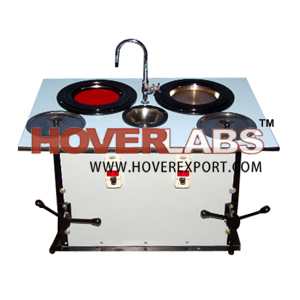 Double Disc Polishing Machine(Floor Model) For Metallurgy Lab